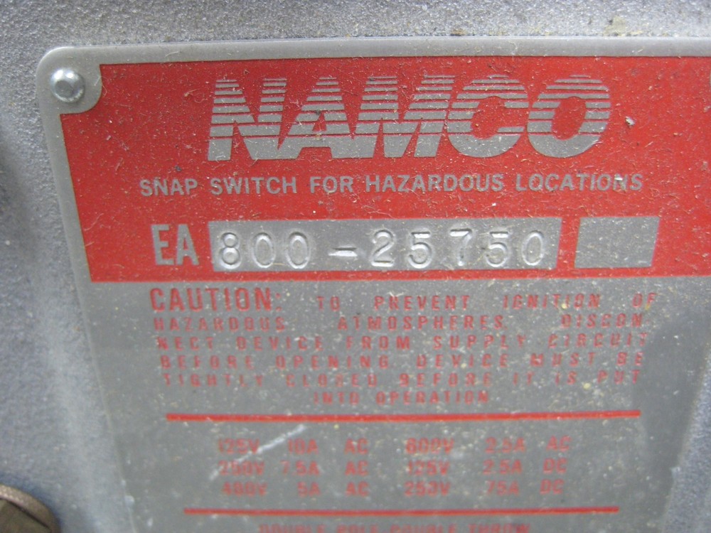 NAMCO 800-25750 LIMIT SWITCH NSNP