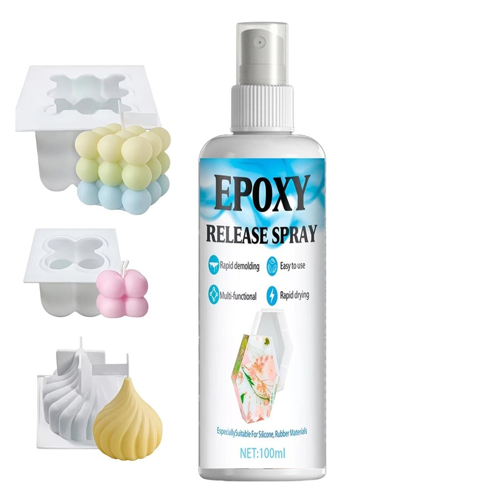 Silicone Mold Release Spray 100ml Smooth Removal Agent Silicone Release