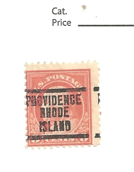# 506, 6 cent red orange, Providence Rhode Island