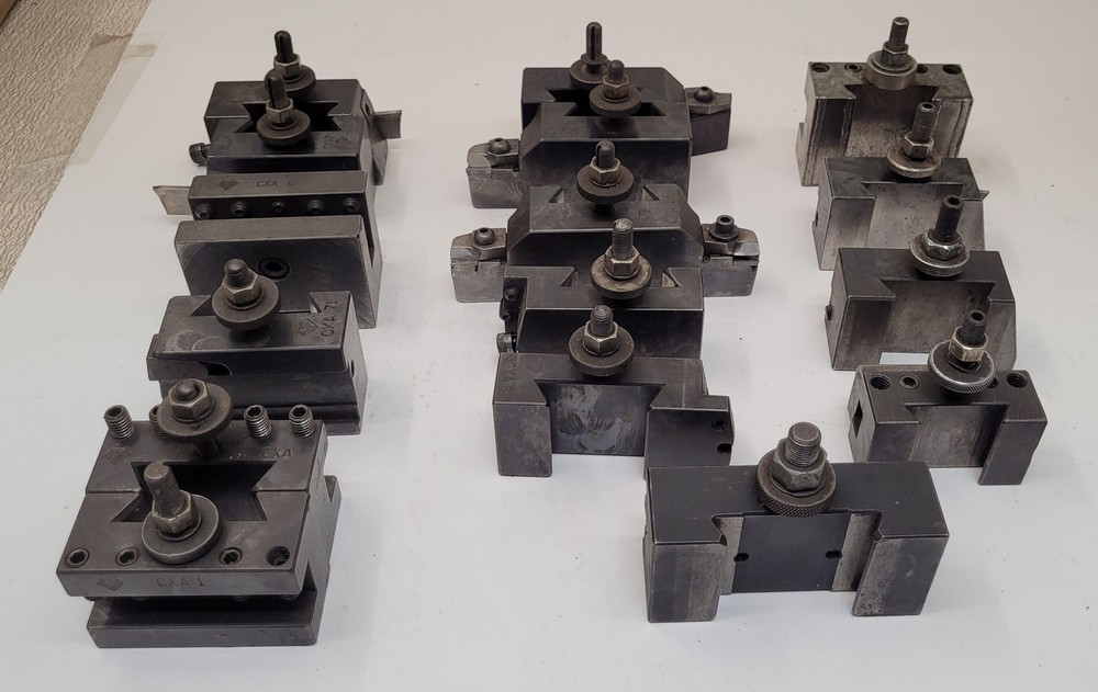 Aloris Lathe Tool Post Holder – 22 Total Piece Set