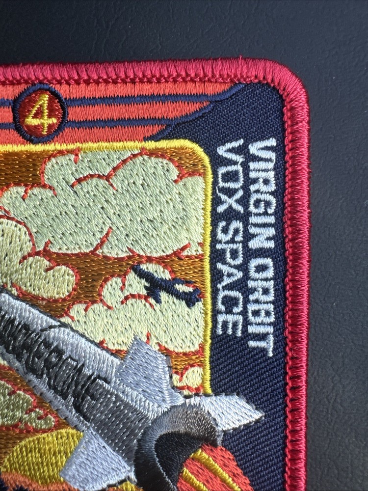 Virgin Orbit Vox Space 4 Space Test Program Launcherone Above the Clouds Patch