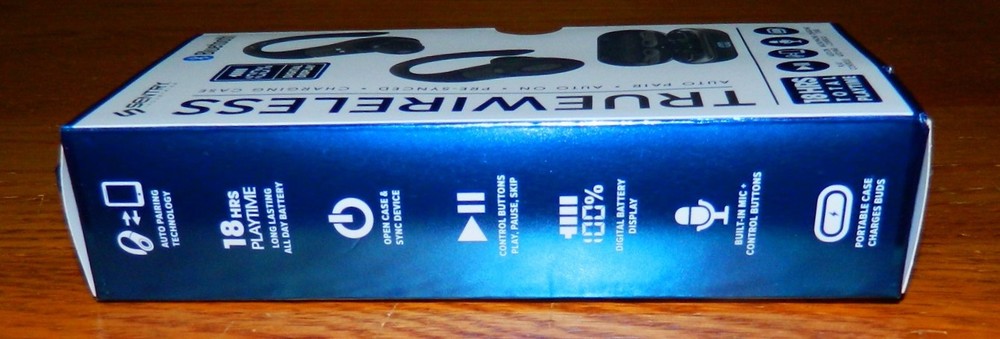 Sentry BT998 True Wireless Bluetooth Earhooks Earbuds New Sealed
