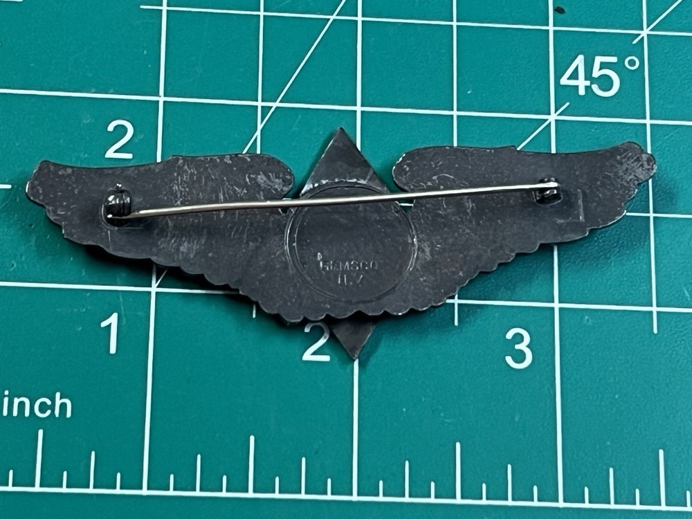 US WASP Wings Gemsco Pinback Repro