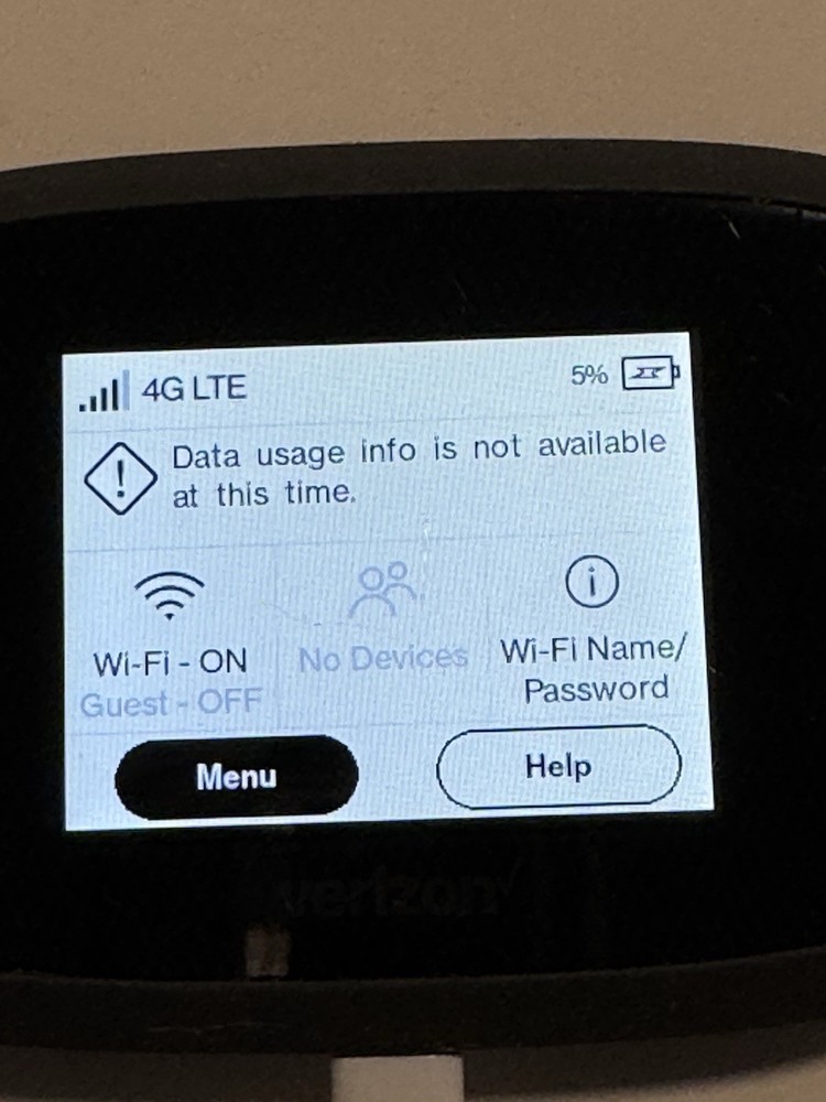 Verizon 8800 Mifi Hotspot Jetpack