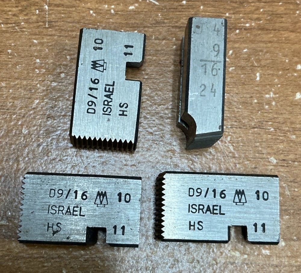 Vardex 9/16 x 24 Thread Chasers HS 11 NOS - Threading Head / Die