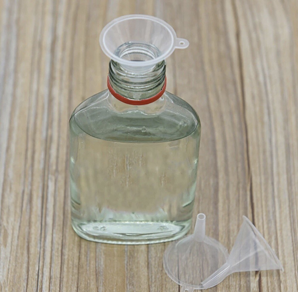 10Pcs Small Plastic For Perfume Diffuser Bottle Mini Liquid Oil Funnels 10pcs