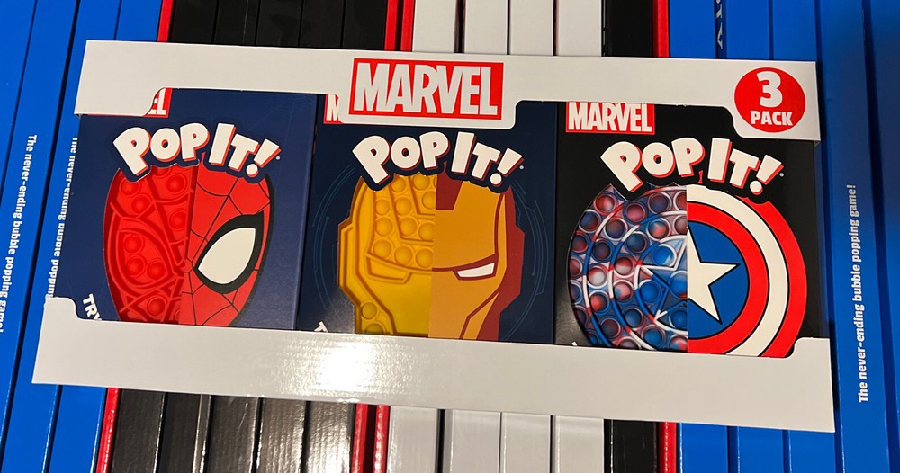 POP IT! Disney Marvel 3PK