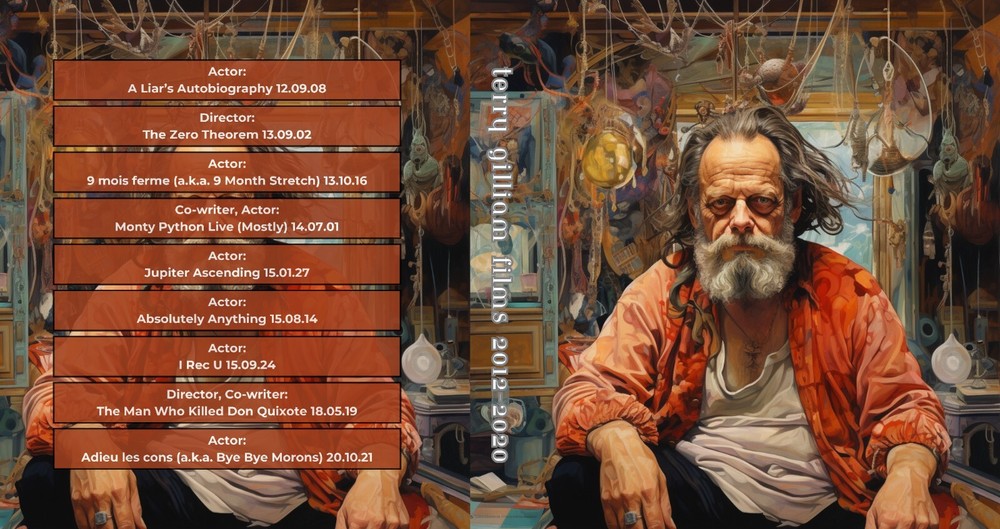 Terry Gilliam Collection - Custom Blu-ray Covers & Empty Cases