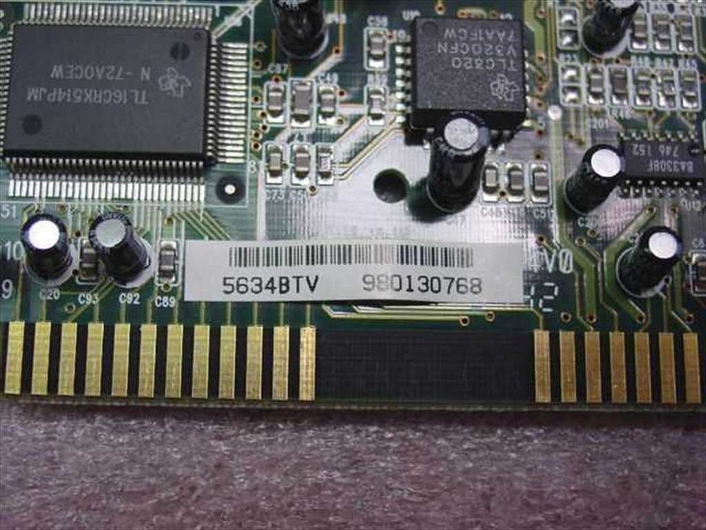 Texas Instruments ISA Modem Card 5634BTV