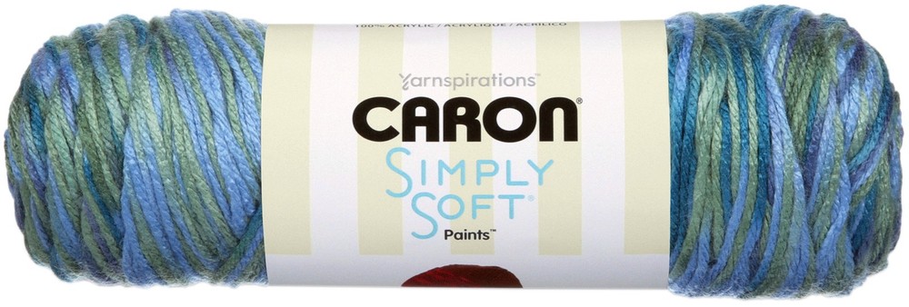 Spinrite 294021-21003 Simply Soft Paints Yarn-Spring Brook