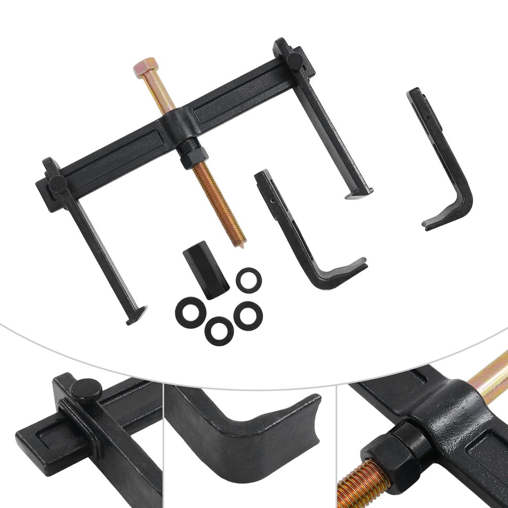 Drum and Rotor Puller Brake Rotor Removal Tool Drum Brake Hub Puller Black