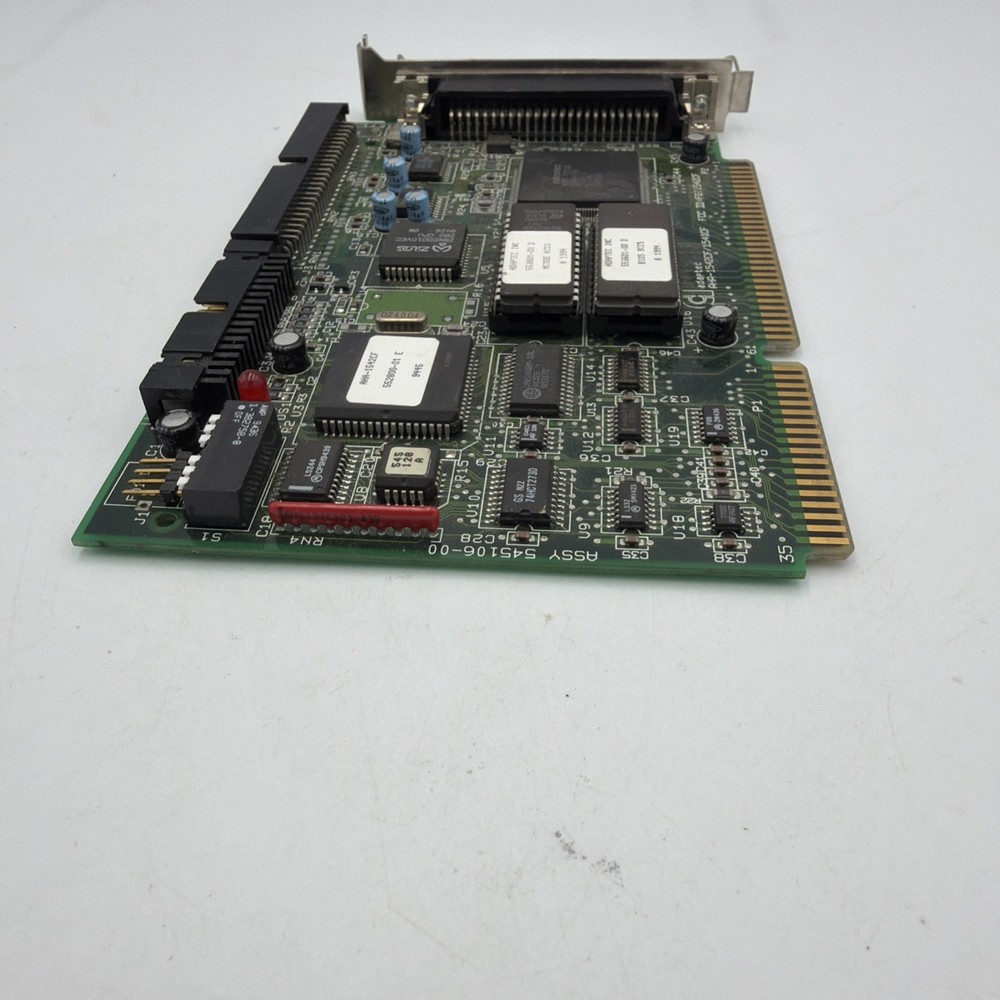 Adaptec AHA-1542CF ISA SCSI Controller Card 16-Bit Vintage PC Tested Working