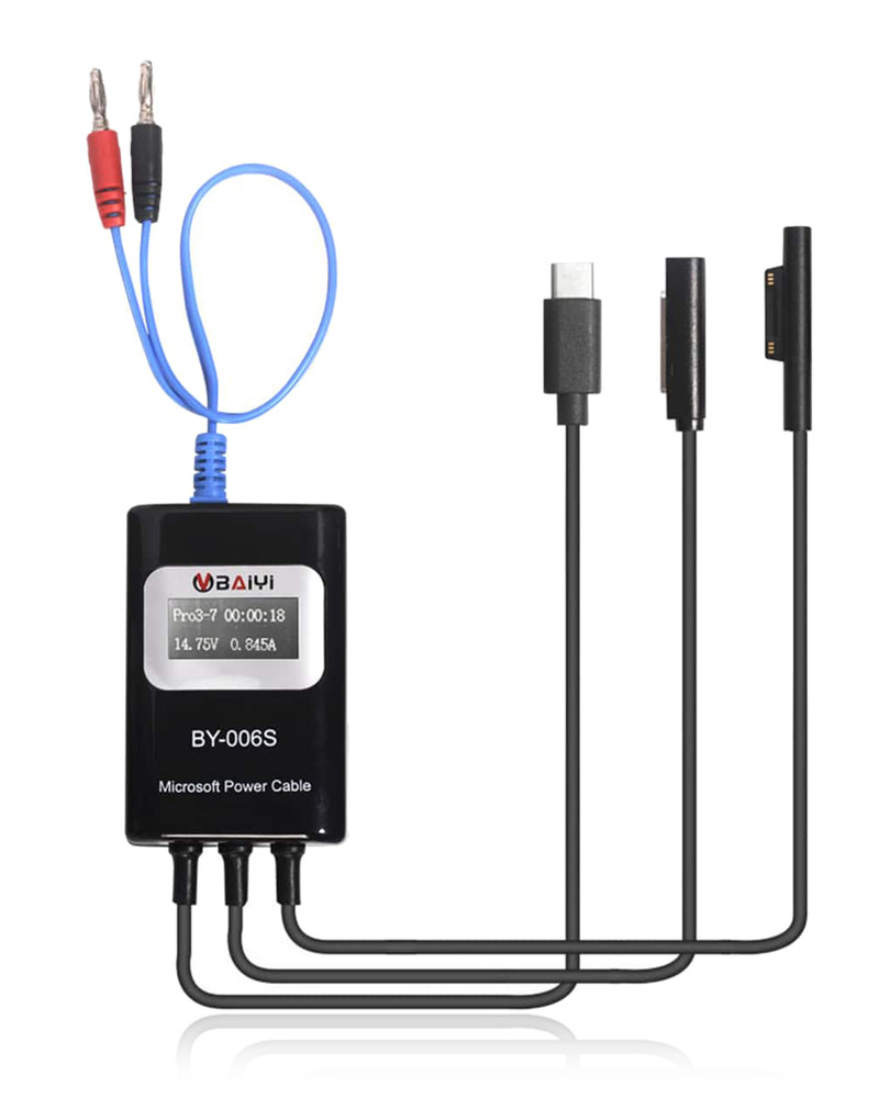 Genuine OEM Baiyi BY-006S Microsoft Surface Power / Boot Cable Tester