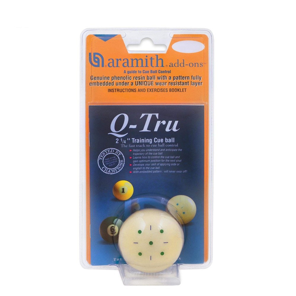 Q-Tru Training Cue Pool Billiard Ball