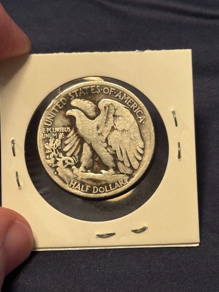 1929 S Walking Liberty Half Dollar