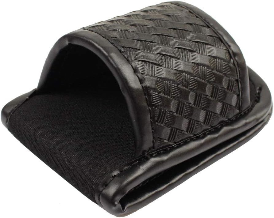 Compact Flashlight Holder, Open Top Compact Light Holder -Duty Belt Basketweave