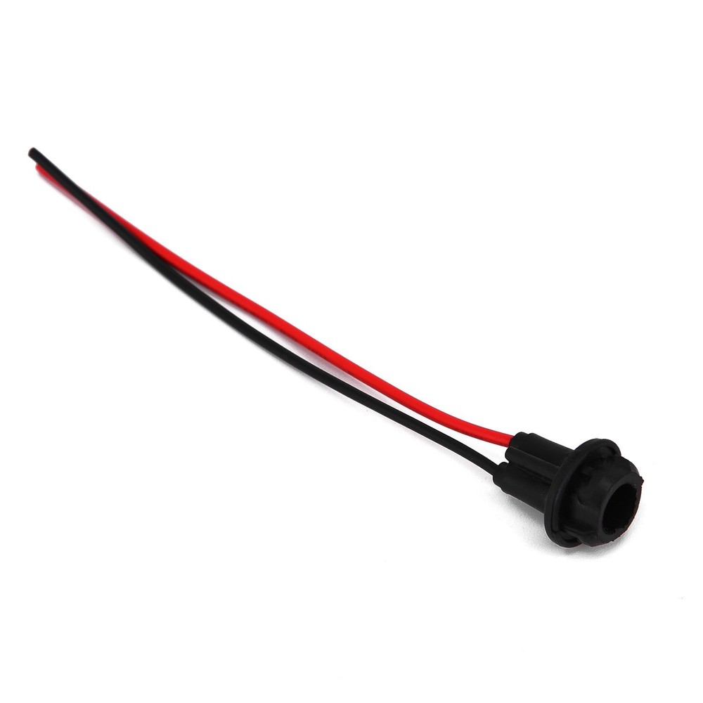 10pcs Wedge Light Base Socket Connector for Car LED Bulbs Installation