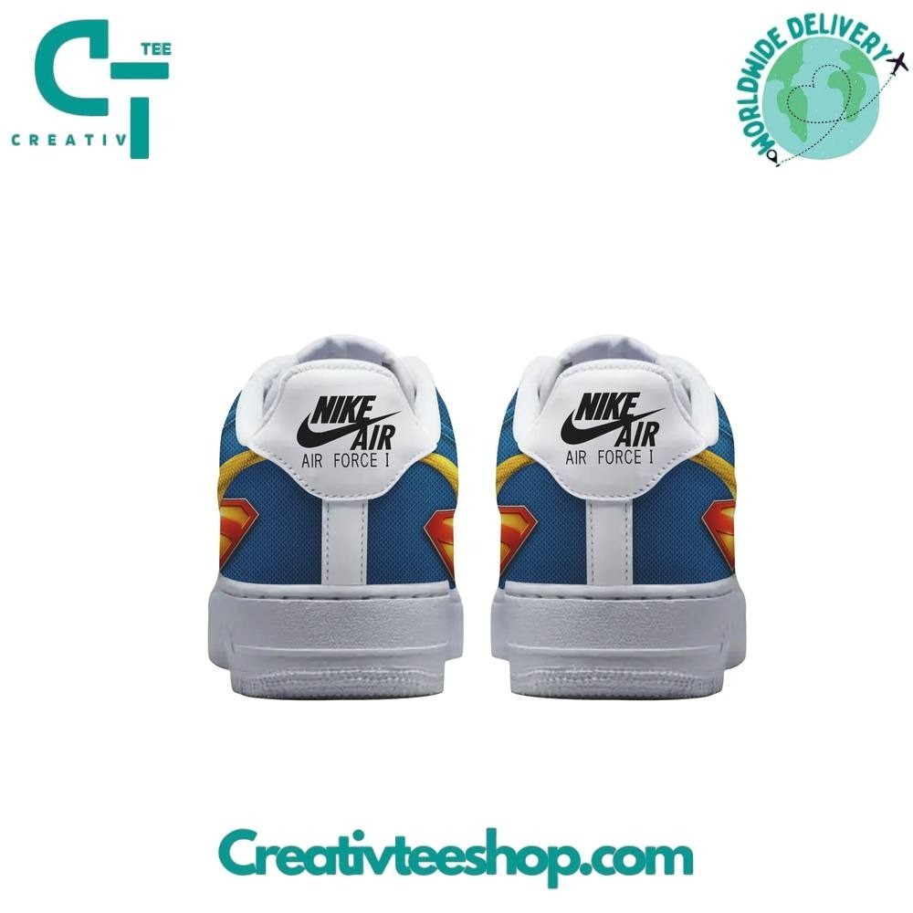 Superman Cosplay Limited Edition Air Force 1 Sneaker