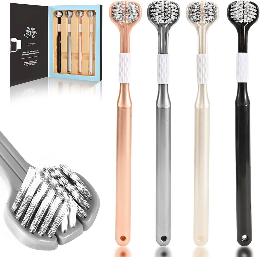 Medium Toothbrush Set, Bulk Toothbrushes for Kids Travel, Multi-Angle