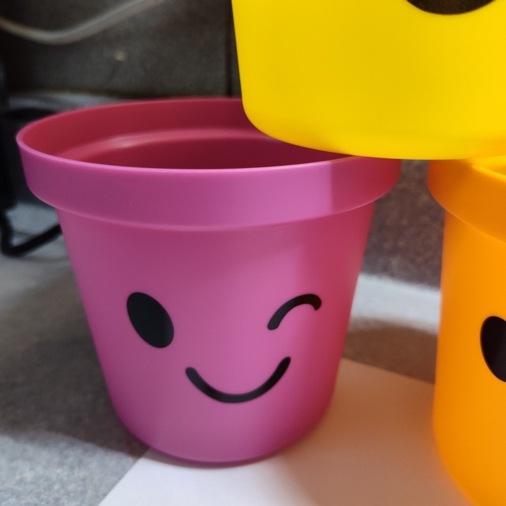 Smiling Faces Planters House Plant Pots