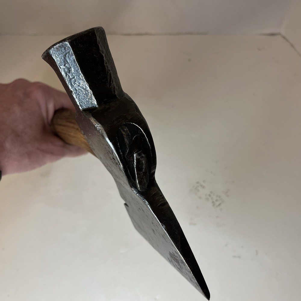 Vintage ECLIPSE half Hatchet - Shingling Carpenters Hammer Original Handle