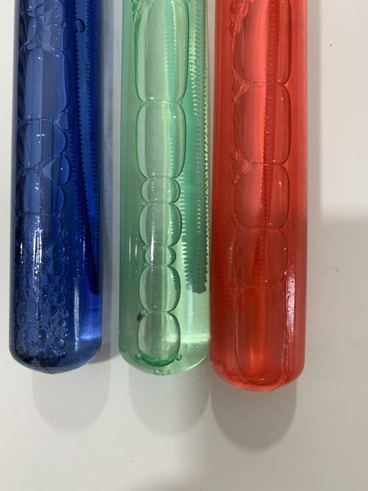 Fubbles Bubble Wands Set Of 3 4 Oz.