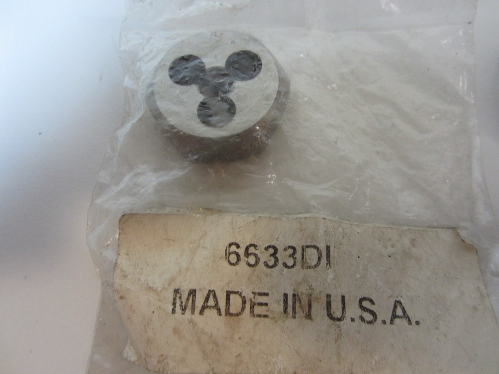 MAC TOOLS 2ea 8 - 1.0 Die 6633DI 'NEW'