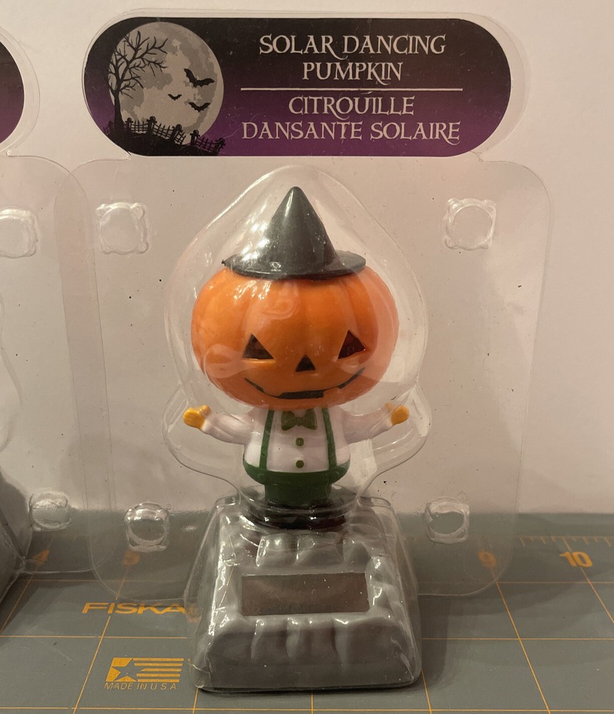 Solar Powered Dancing Monster And Pumpkin