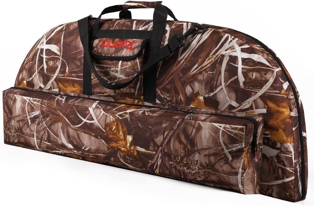 Compound Bow Case Soft Light-Weight Bow Bag W/ Arrow Pocket & Backpack Straps