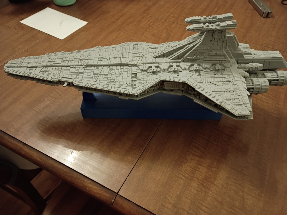 Star Wars Armada Venator Super Star Destroyer Scale With Display Stand