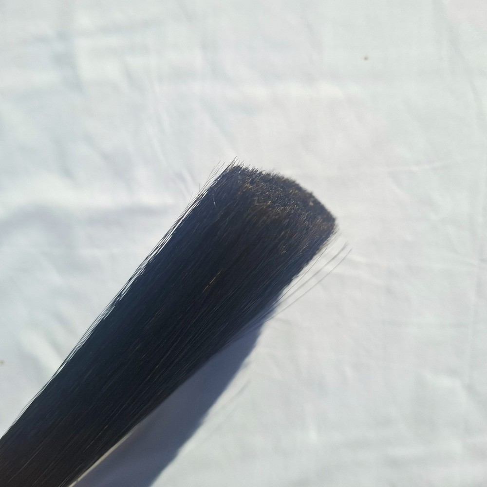 Vintage Extra Large Pure Bristle Paint Brush 5" Vulcanized