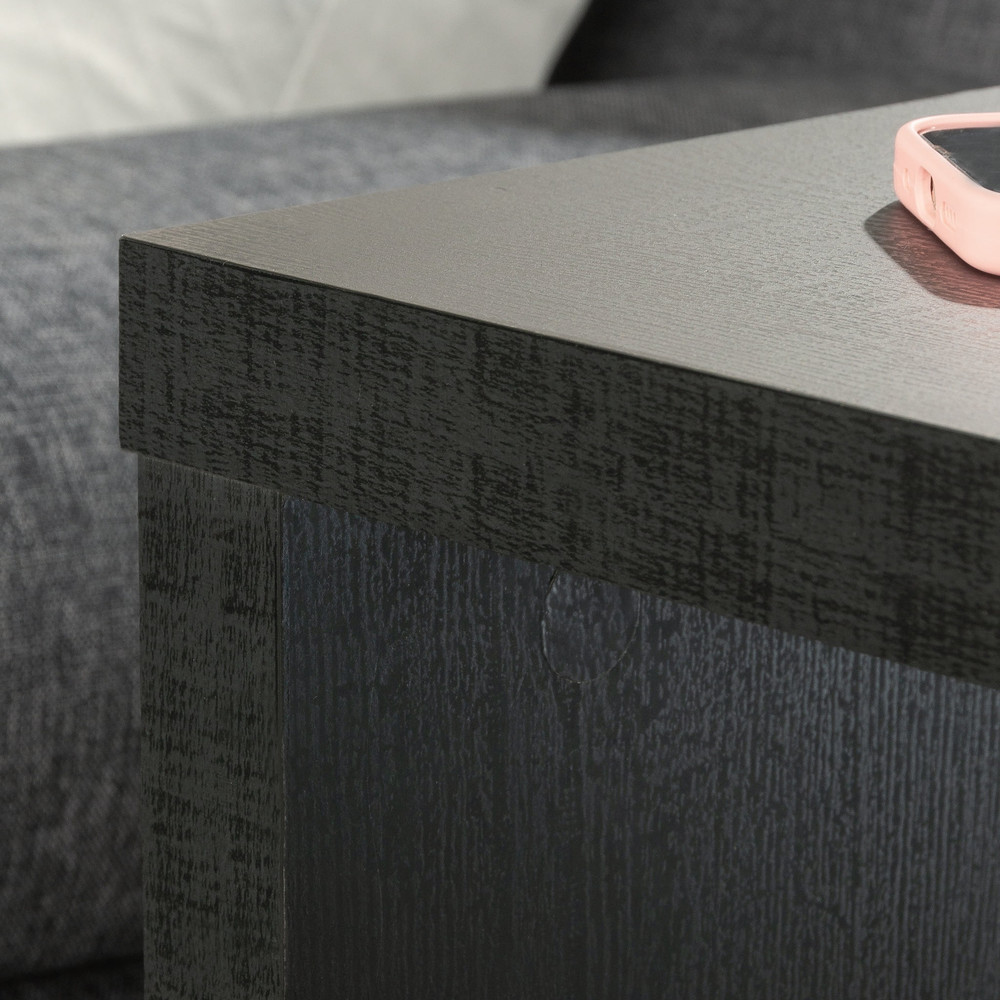Westley End Table, Black Wood Finish