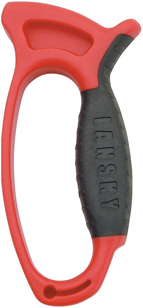 Lansky Deluxe Quick Edge Sharpener - Carbide Pull-Thru Blades, Portable &