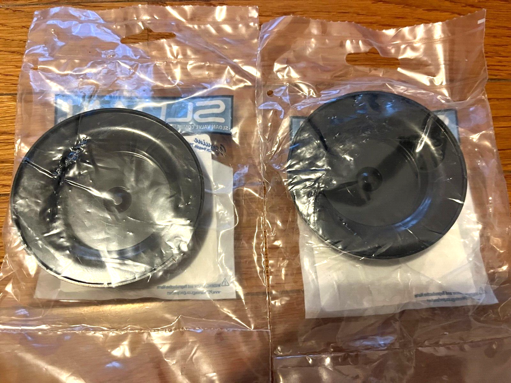 Two (2) Sloan A-71 Inside Valve Covers for Toilet (HM)