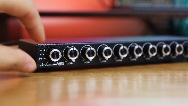 9-Band HiFi Stereo Equalizer Preamp | Audio Processor with Tone Controls | 111dB