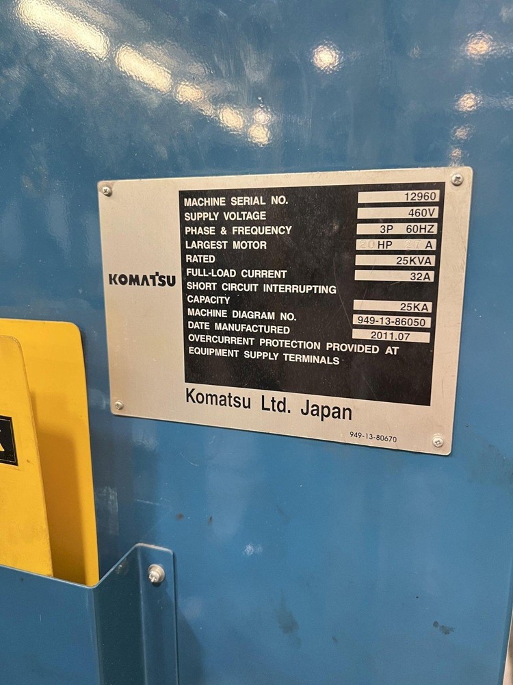 220 TON KOMATSU GAP FRAME PRESS