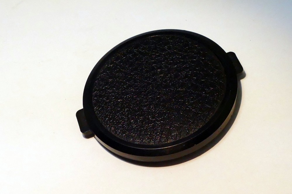 Black 49mm Lens Front Cap Snap on type