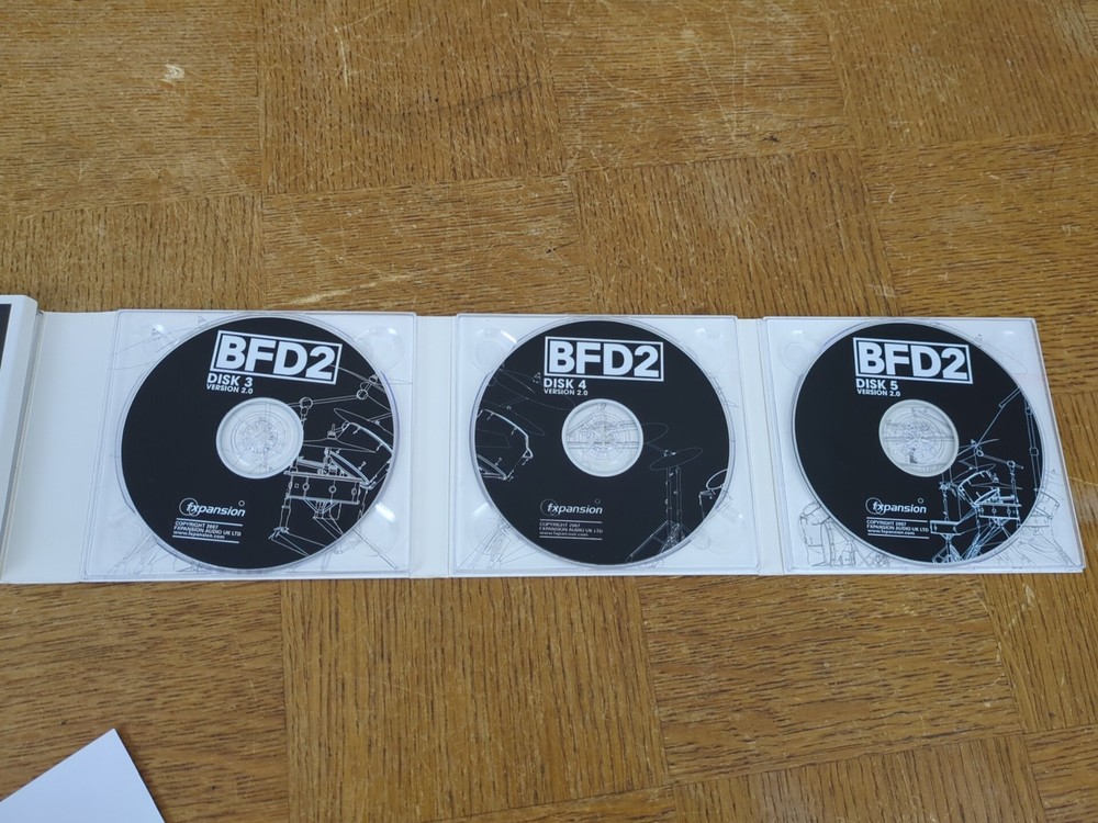 Fxpansion BFD 2 Premium Acoustic Drum Module Software - Windows & Mac w/ Code