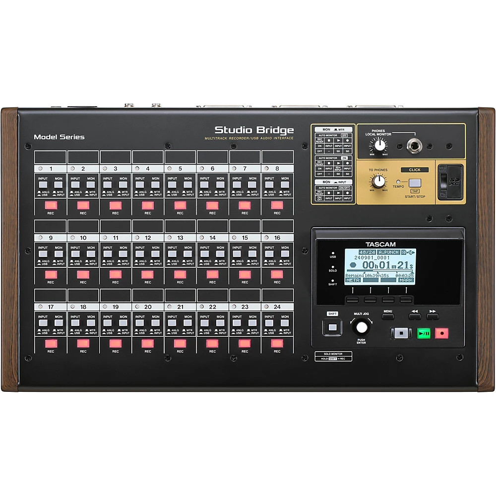 TASCAM Studio Bridge 24-track Analog Multitrack Recorder & USB Audio Interface