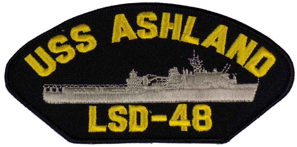 USS ASHLAND LSD-48 PATCH - Veteran Owned Business