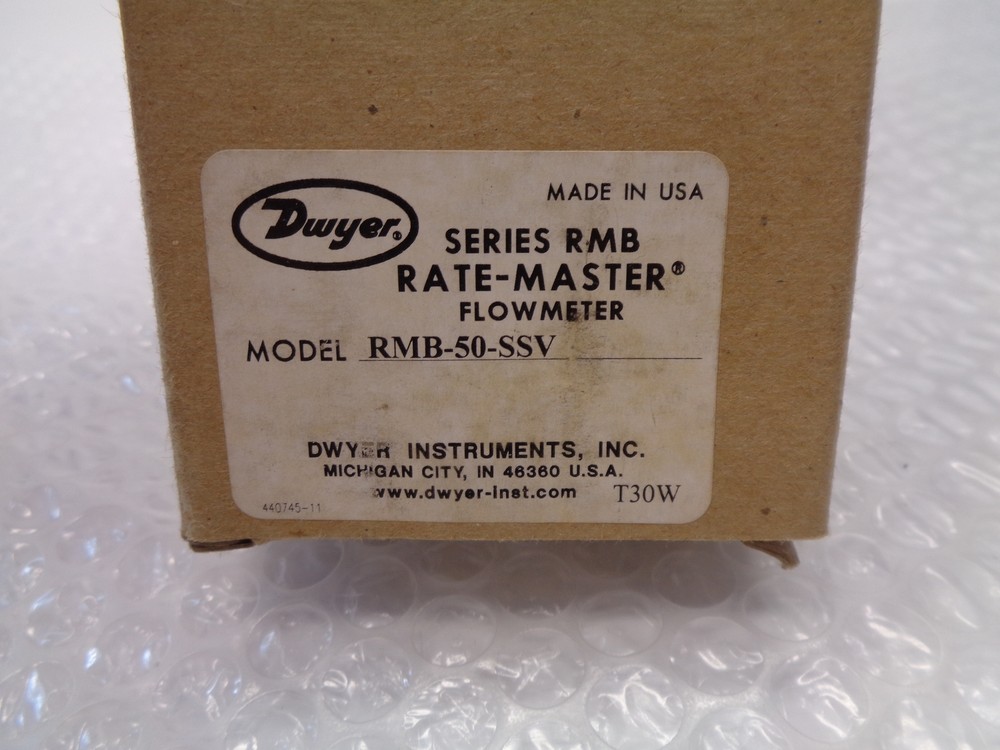 DWYER RMB-50-SSV FLOW METER NSMP