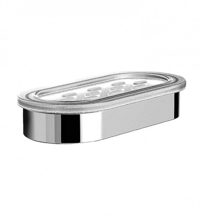 Graff Phase Terra Oval Soap Dish Holder Chrome - G-9402