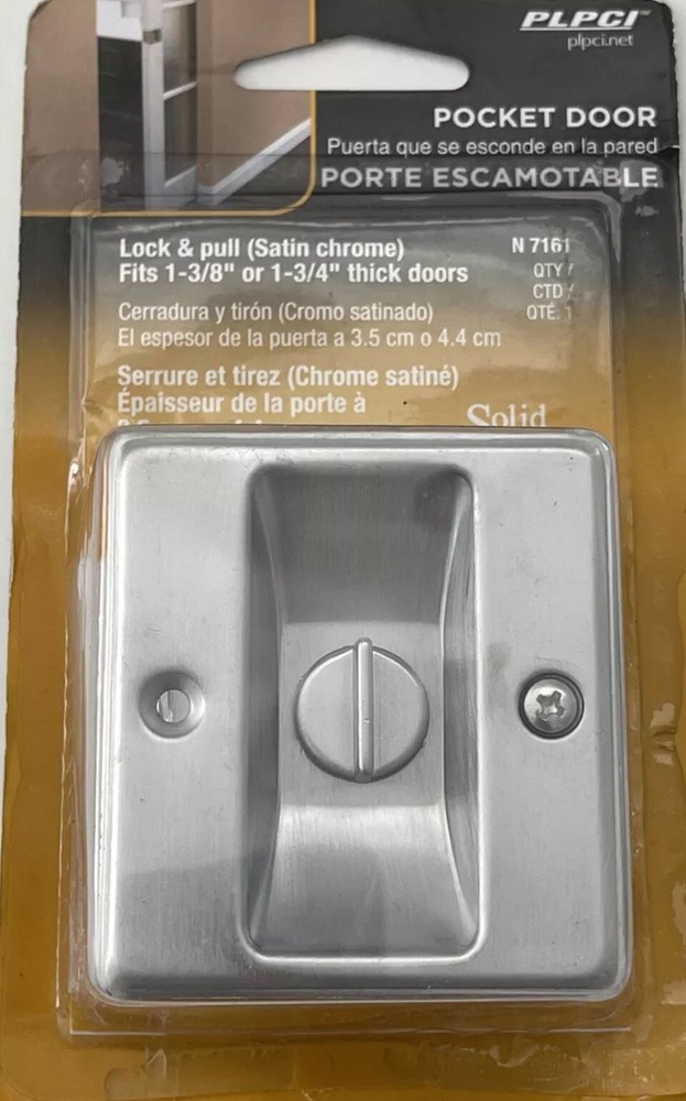 Prime-line  pocket door hardware N6771 pull out handle