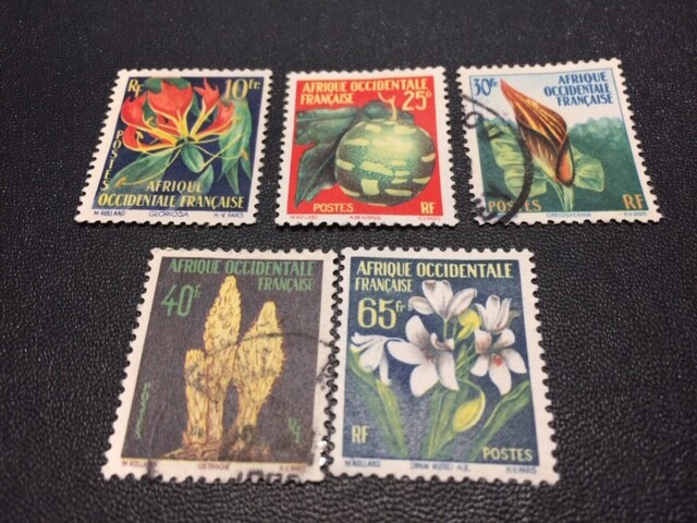 Fr. West Africa 79-83 used
