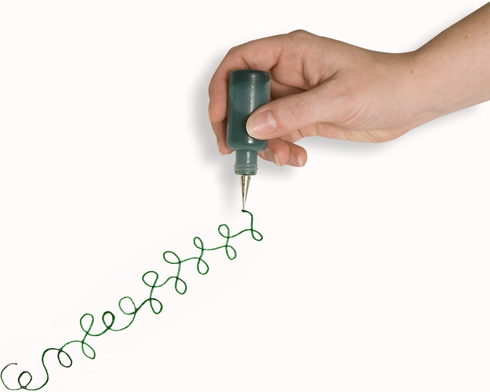 Creative Mark Precision Tip Applicator Bottle - Flo Line Squeeze Bottle with Sta