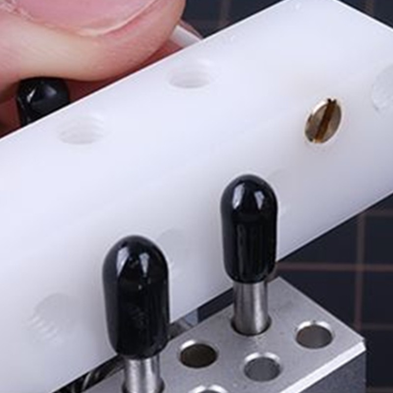 Vertical Centering Jig Drilled Rod Alignment Block For Model Making Model