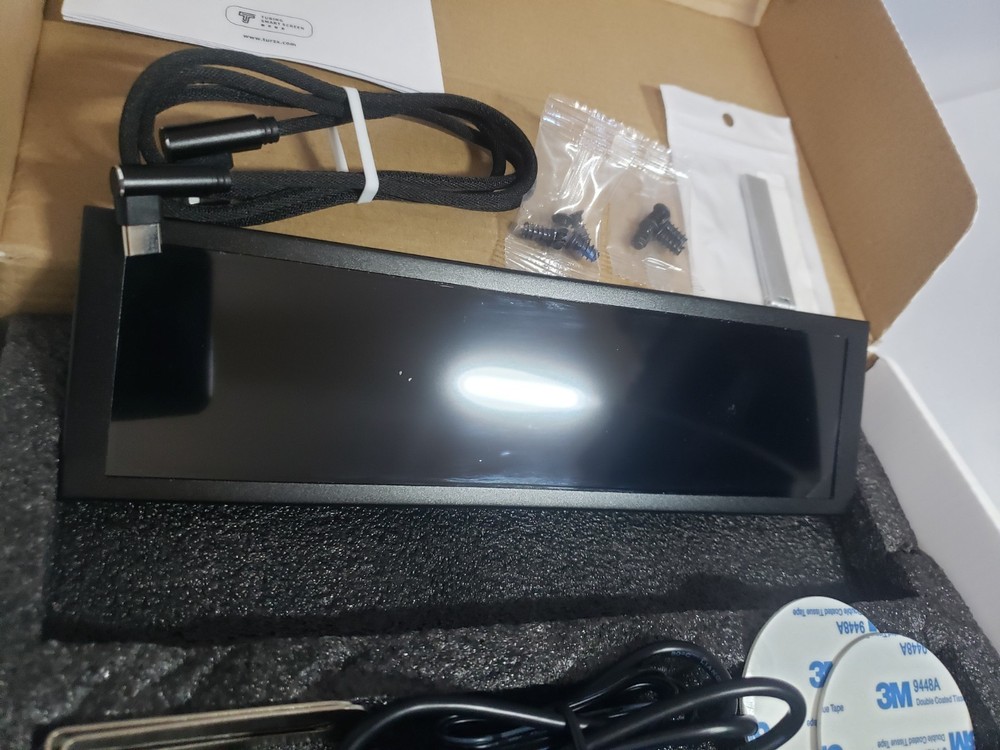 TURING Smart Screen - 8.8 Inch, IPS Panel, 1920x480, USB-C, PC Case Screen