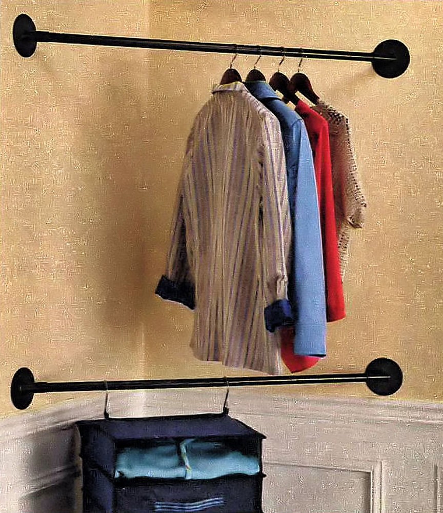 43" Iron Wardrobe Assistant Corner