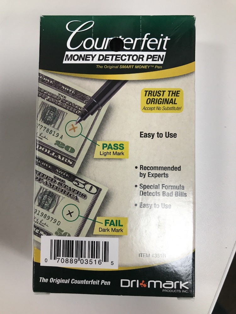 Dri-Mark Smart Money Counterfeit Bill Detector