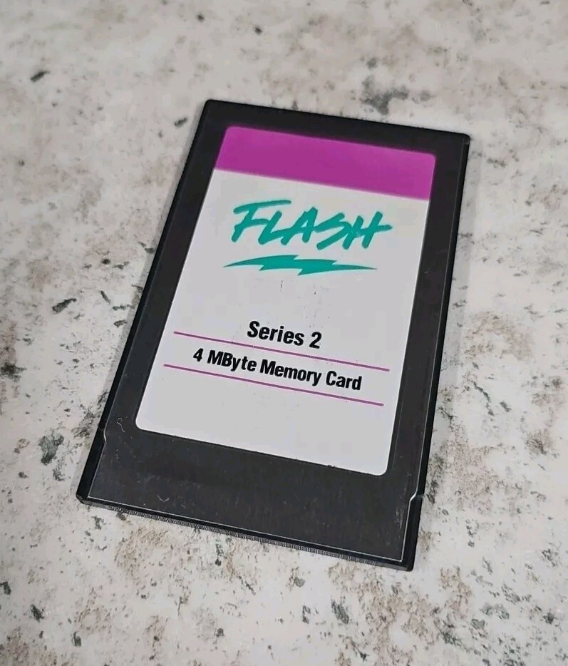 Intel Flash Series 2 4 MByte Memory Card